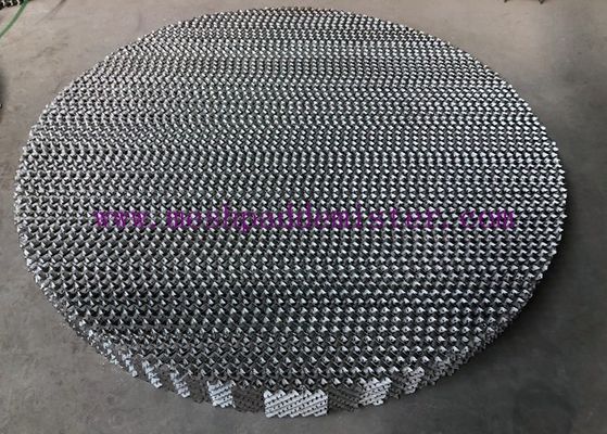 imballaggio strutturato diametro della lamina di metallo di 350Y SS316L 3000mm