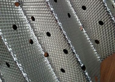 SS316L ha strutturato il trattamento di superficie ondulato d'imballaggio di ondulazione della lamina di metallo