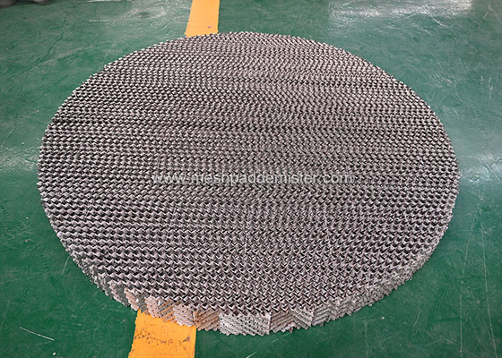 3000 millimetri di imballaggio di distillazione hanno ondulato 316l l'acciaio inossidabile di piastra metallica 450y