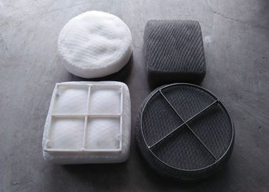 Separatore di liquidi di vapore Wire Mesh Pad sia SS che materiale plastico